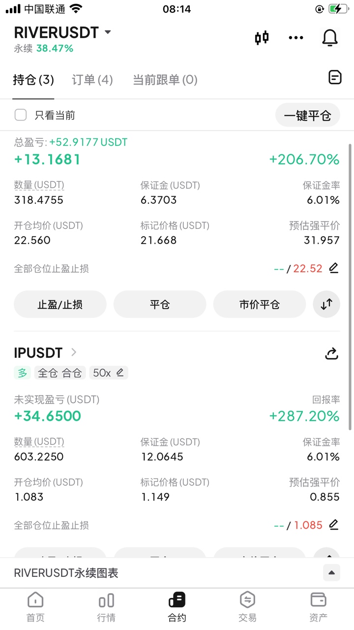 昨天告诉你们ip1.08左右随便进  我会继续格局1.5平一半 剩余的看2以上


2 / 作者:收新人一百一个 / 