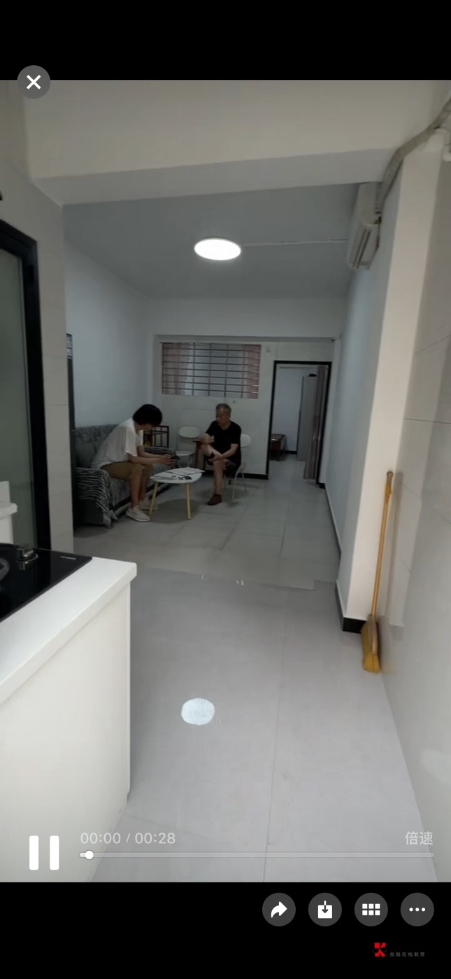 老哥们，图一的房子是28平方，月租550元，民用水电，你们觉得能租吗？图二是我现在租82 / 作者:黄大仙11 / 