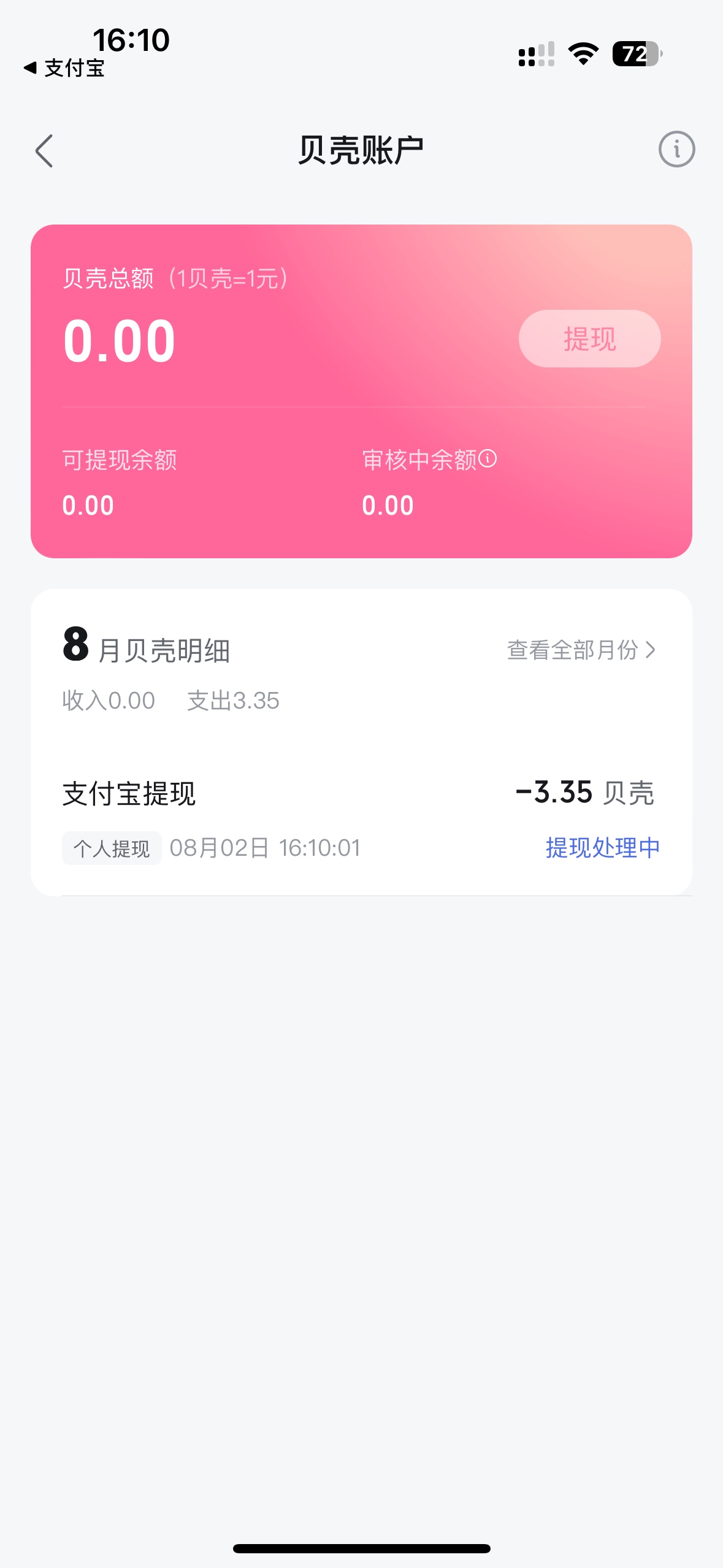 老哥们刚领了个会员，发现上面有6元，应该是21年做任务发视频得的，快上去看看，说不82 / 作者:海阔天天空 / 