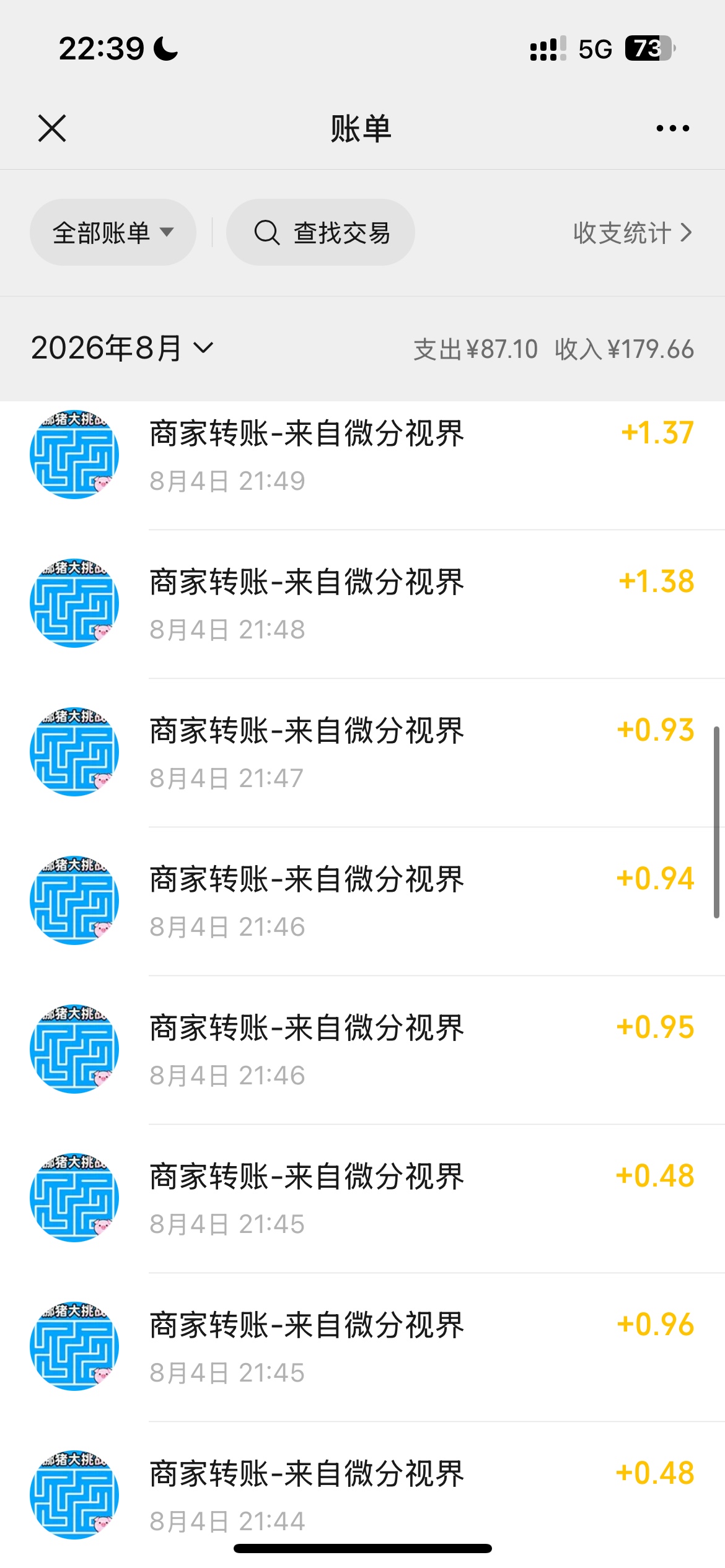 这玩意确实狠 小游戏一个才广0.08 这个直接无脑挂机差不多5分钟2块

21 / 作者:民谣崽崽 / 