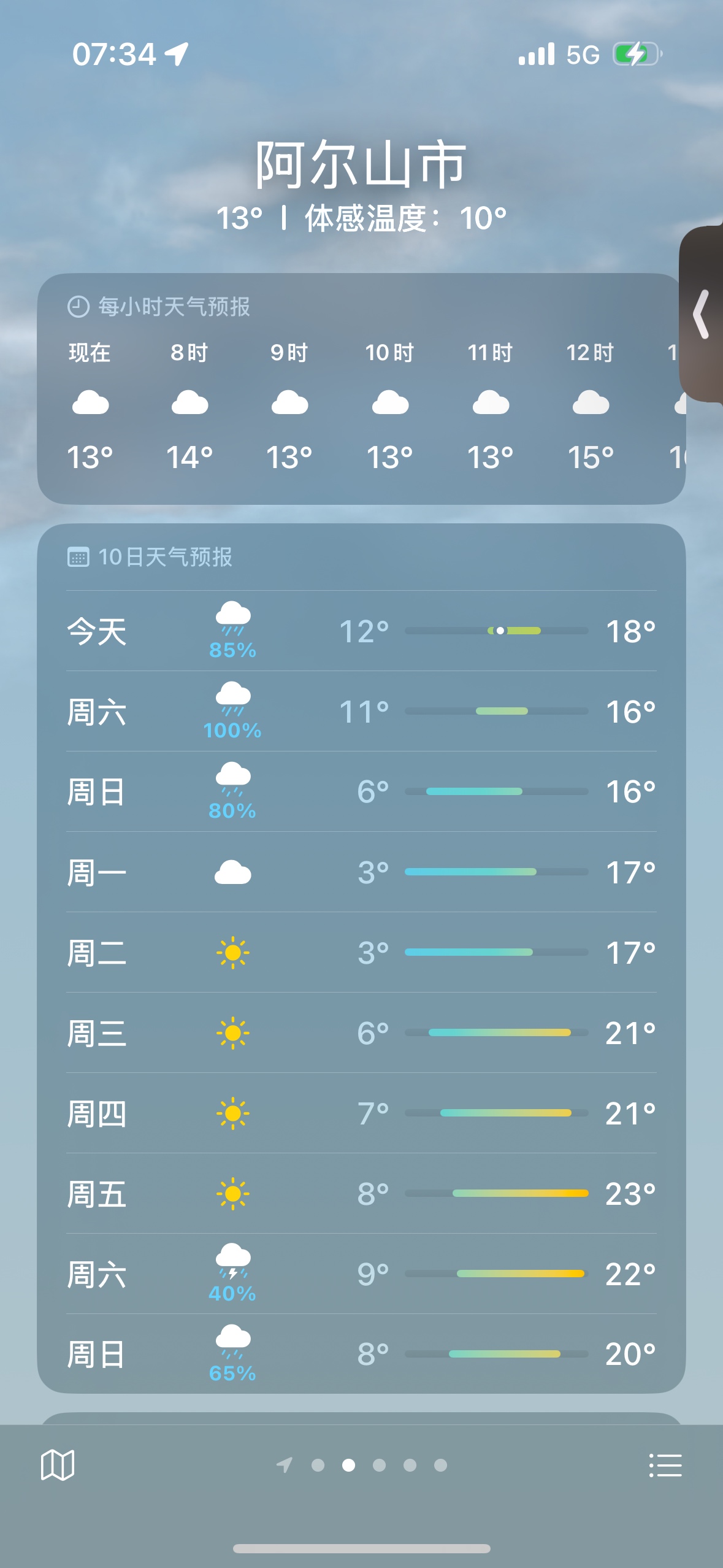 现在这18度。体感感觉才5.6度。冻傻了。老哥们。

77 / 作者:今夜不听情话 / 