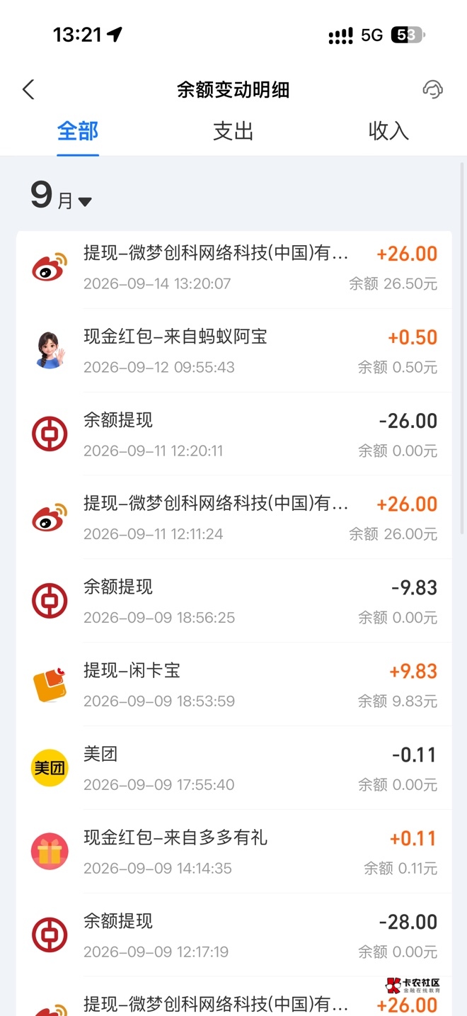 新浪多号其实很简单，多重复卸载安装几次就行了，发一下最近几次到支付宝的图，国信当77 / 作者:无所谓的爱情 / 