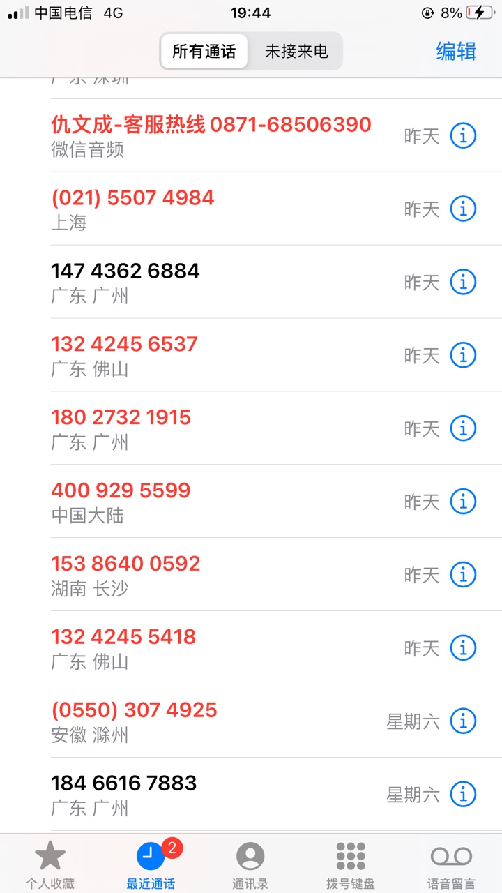 现在电话真是搞废了，除了接验证码，已经毫无作用，每天不是广告催收贷款保险推销，就43 / 作者:元朗龟哥 / 