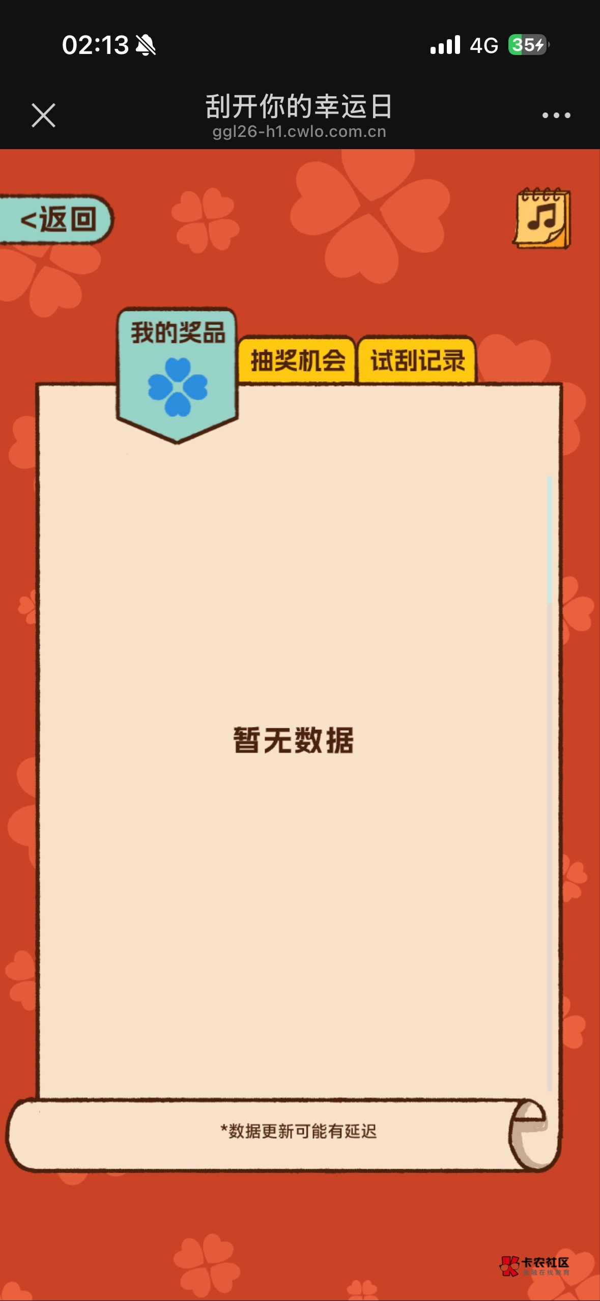 你们都是什么运气 两礼拜了

72 / 作者:刘阳112 / 