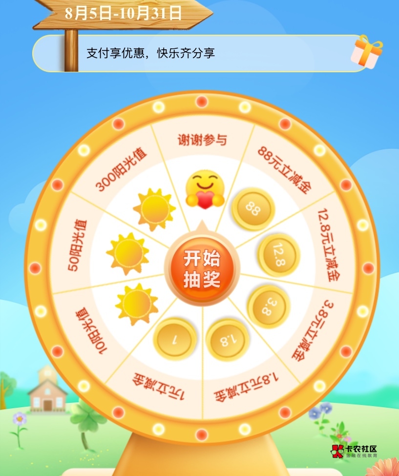 12点破0路线图
光大每日阳光值卡点破0。
南航卡点抽里程。
广西工行小程序更新步数抽32 / 作者:神手老马།༢ / 
